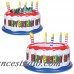 The Beistle Company 24 Can Inflatable Birthday Cake Cooler TBCY4787